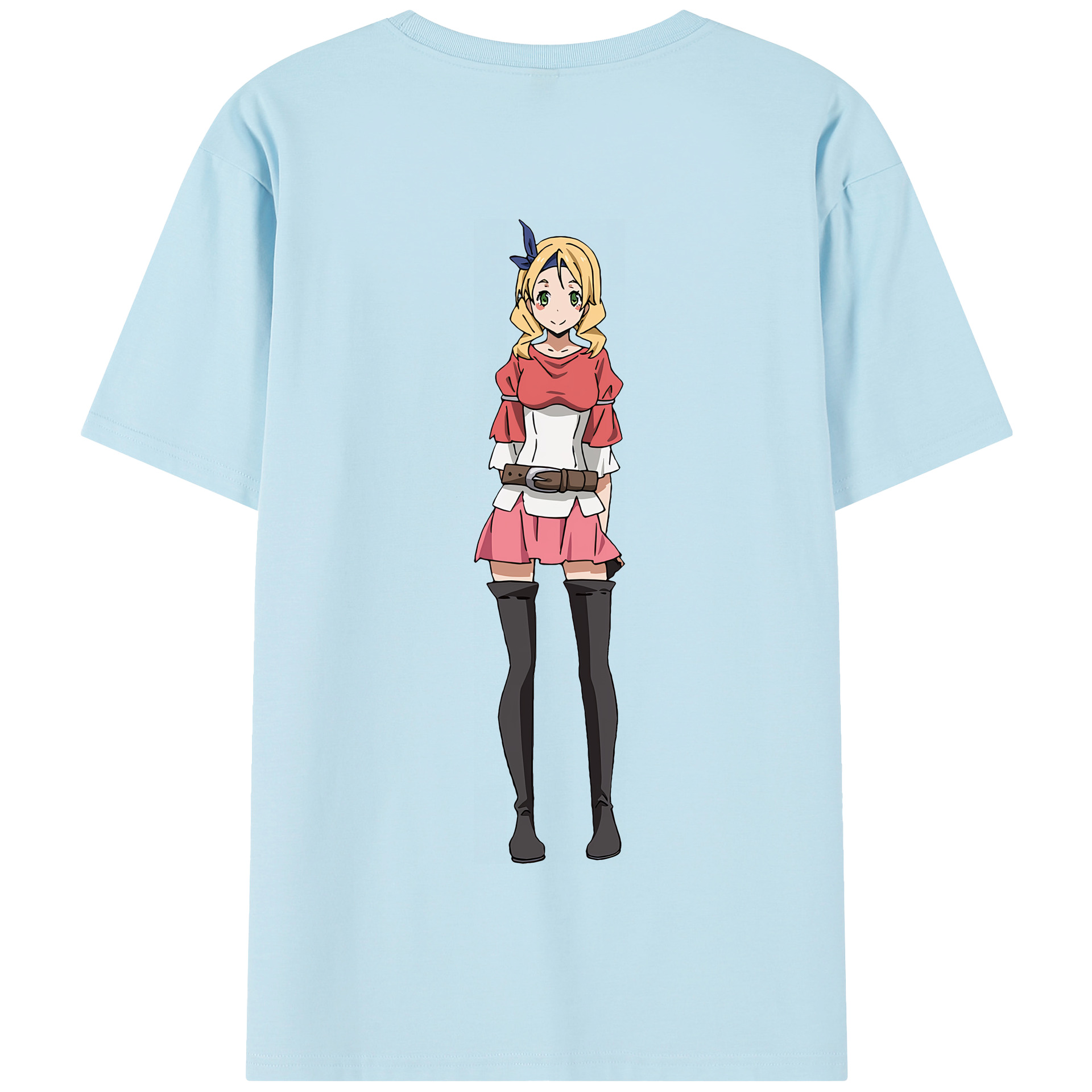 （画像用） 転スラ Regarding Reincarnated to Slime 綿100％半袖Tシャツ（背面プリント）